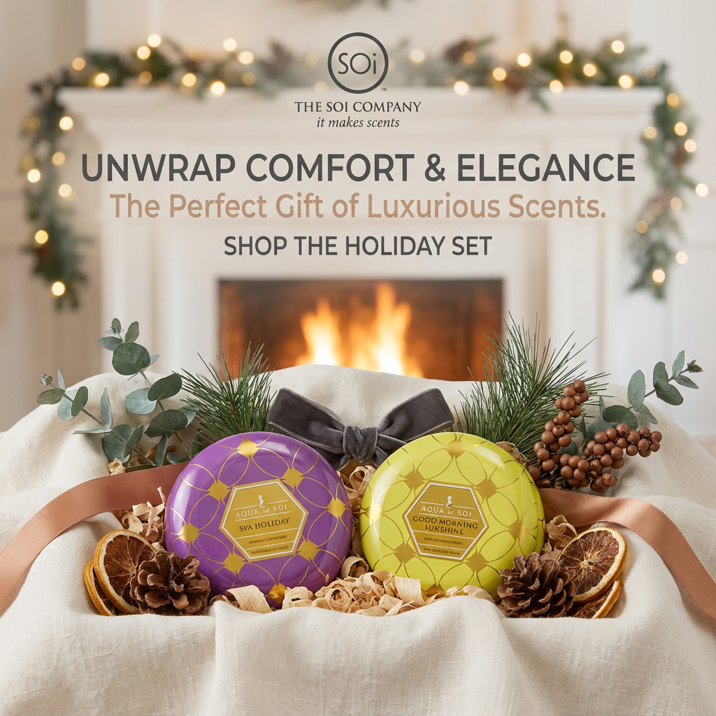 Spa Holiday + Good Morning Sunshine Duo | 21oz Triple Wick Tin (x2)