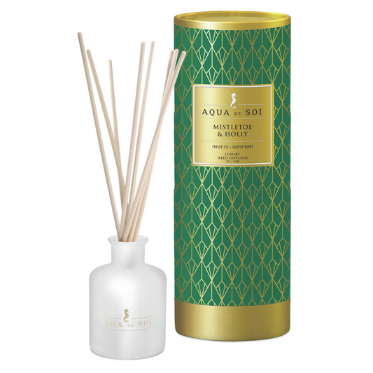 Mistletoe & Holly | 7oz Luxe Reed Diffuser - Holiday Magic