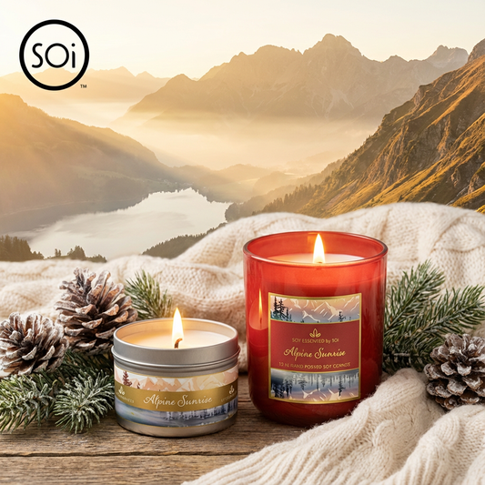 Alpine Sunrise | 12oz Glass Candle