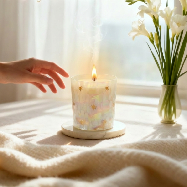 Daydream | 14oz Hand Painted Glass Candle - Limited Edition