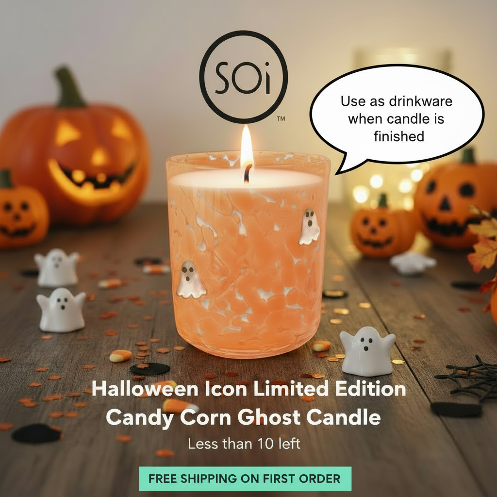 Candy Corn Ghost | 12oz Confetti - Fall Icon Limited Edition