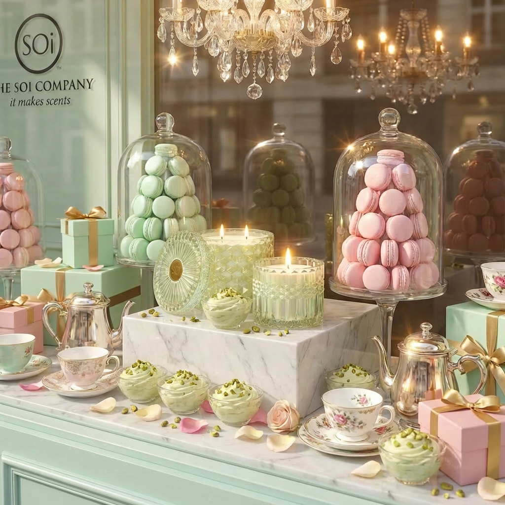 Pistachio Meringue | 15oz Shimmer Candle