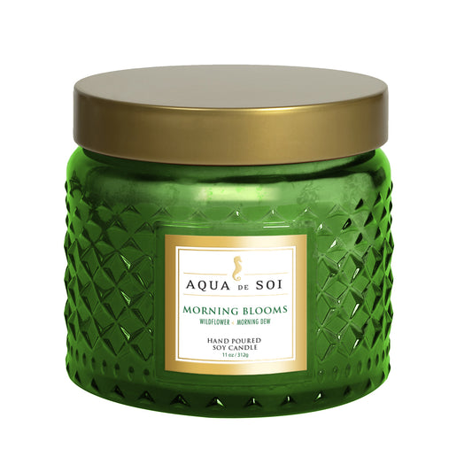 Morning Blooms | 11oz Faceted Jar Candle