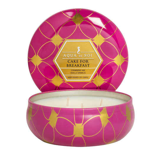 Cake for Breakfast | 21oz Triple Wick Tin Candle