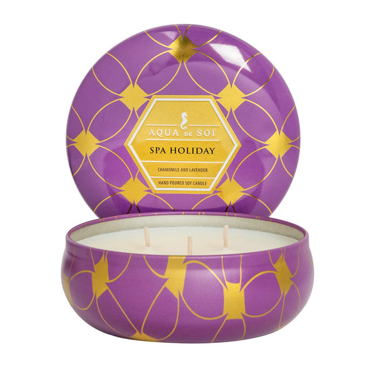 Spa Holiday | 21oz Triple Wick Tin Candle