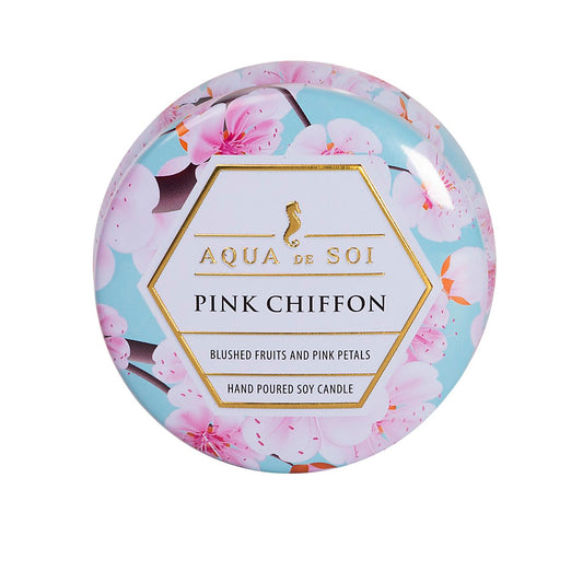 Pink Chiffon | 4oz Petite Tin Candle