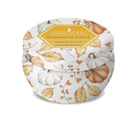 Pumpkin Chai | 9oz Travel Tin Candle