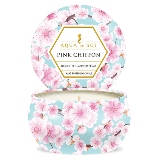 Pink Chiffon | 9oz Travel Tin Candle