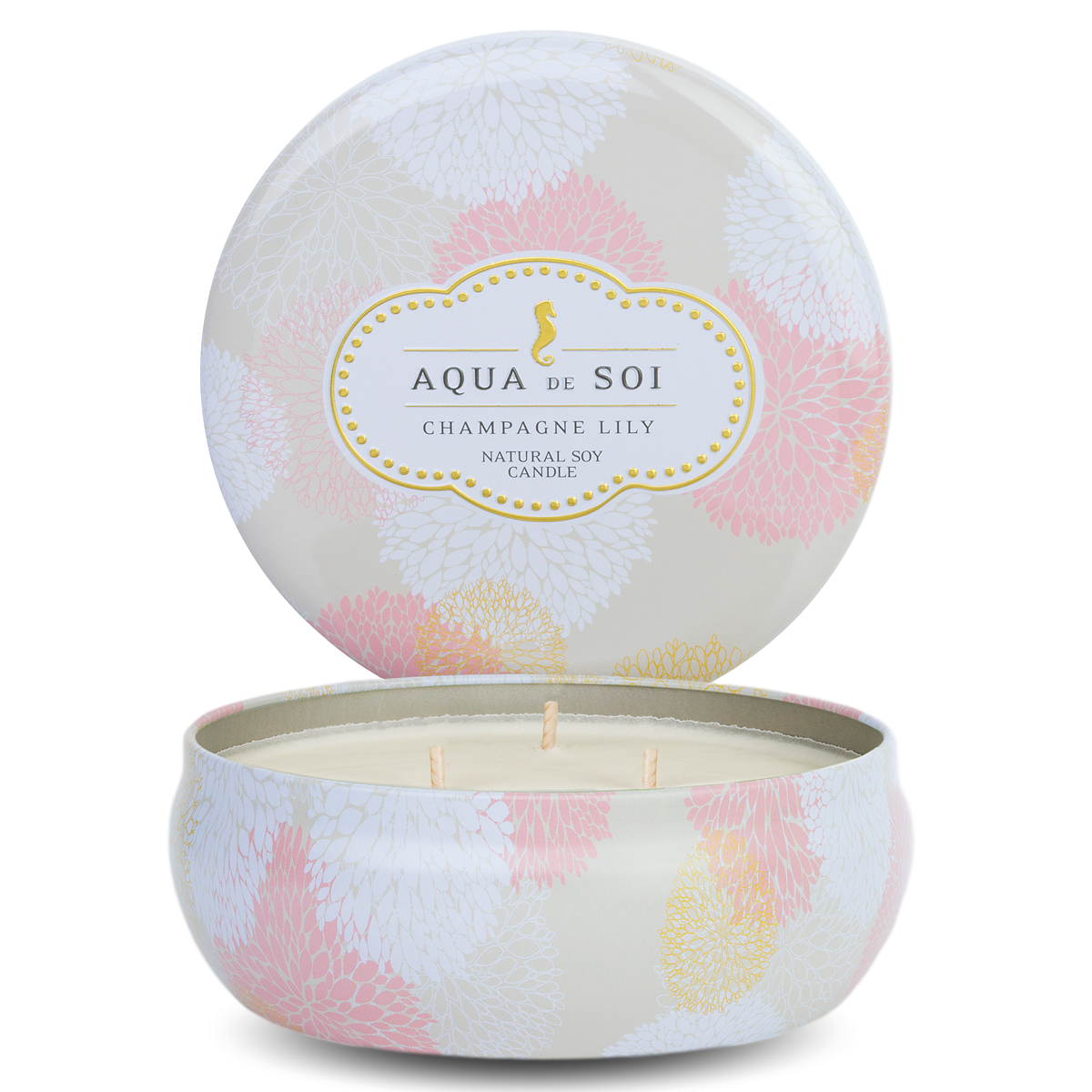 Champagne Lily | 21oz Triple Wick Tin
