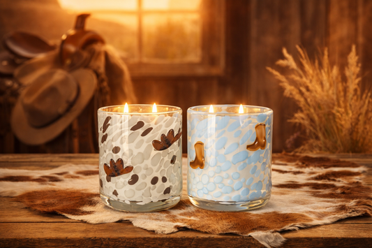 Howdy + Into The Sunset Duo | 12oz Icon Candle - Limited Edition