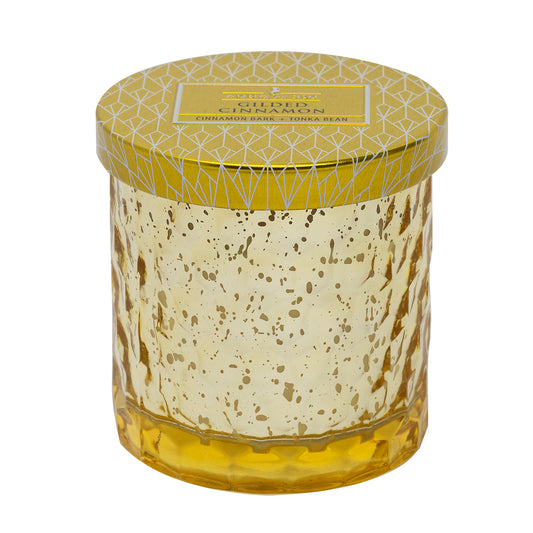 Gilded Cinnamon | 5oz Shimmer Candle - Holiday Magic