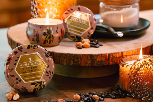 Hazelnut Macchiato | 15oz Shimmer Candle