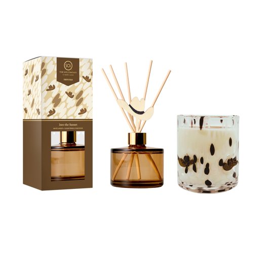 Into The Sunset | 12oz Icon Candle + 7oz Icon Diffuser - Limited Edition