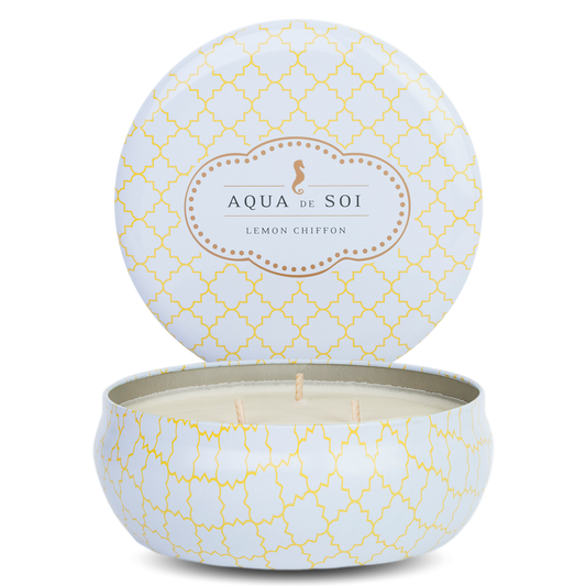 Lemon Chiffon | 21oz Triple Wick Tin Candle