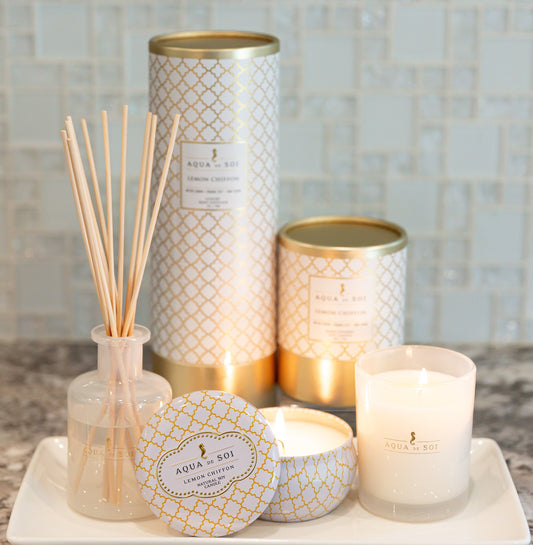 Lemon Chiffon | 9oz Luxe Box Candle