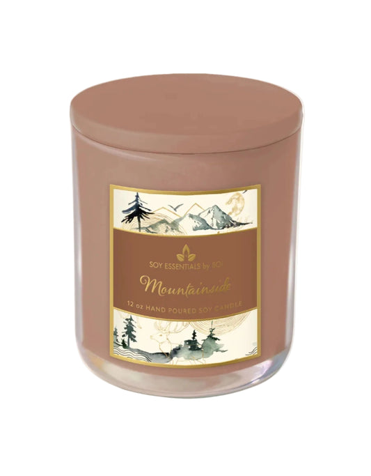 Mountainside | 12oz Glass Candle - Mountain Collection