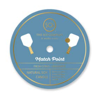Match Point Pickelball | 12oz Icon Candle - Limited Edition