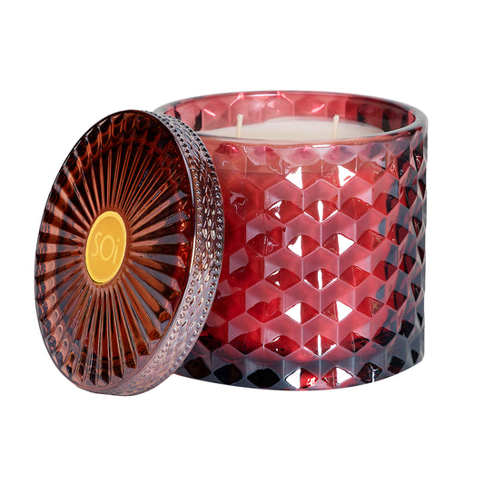 Holiday Spiced Toddy | 15oz Shimmer Candle - Holiday Magic