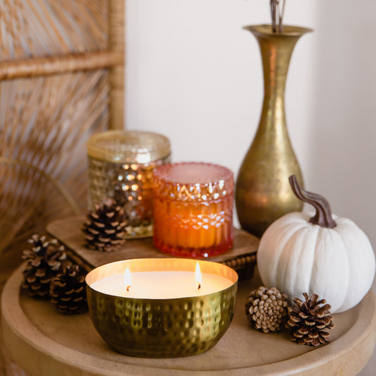 Pumpkin Chai | 18oz Metal Candle