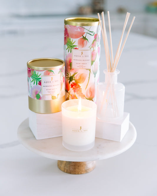 Morning Blooms | 9oz Luxe Box Candle