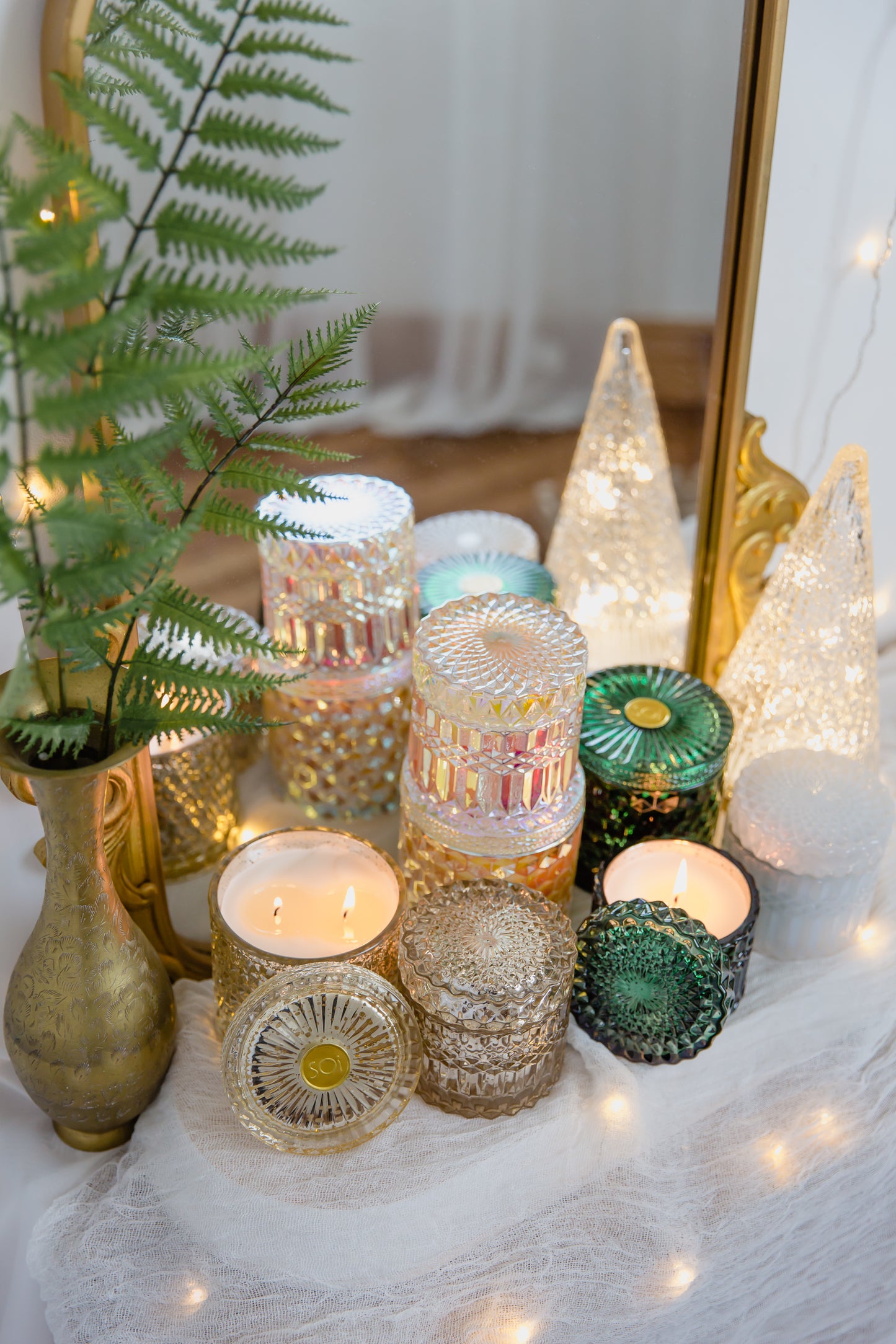 Mistletoe & Holly | 15oz Shimmer (Iridescent)