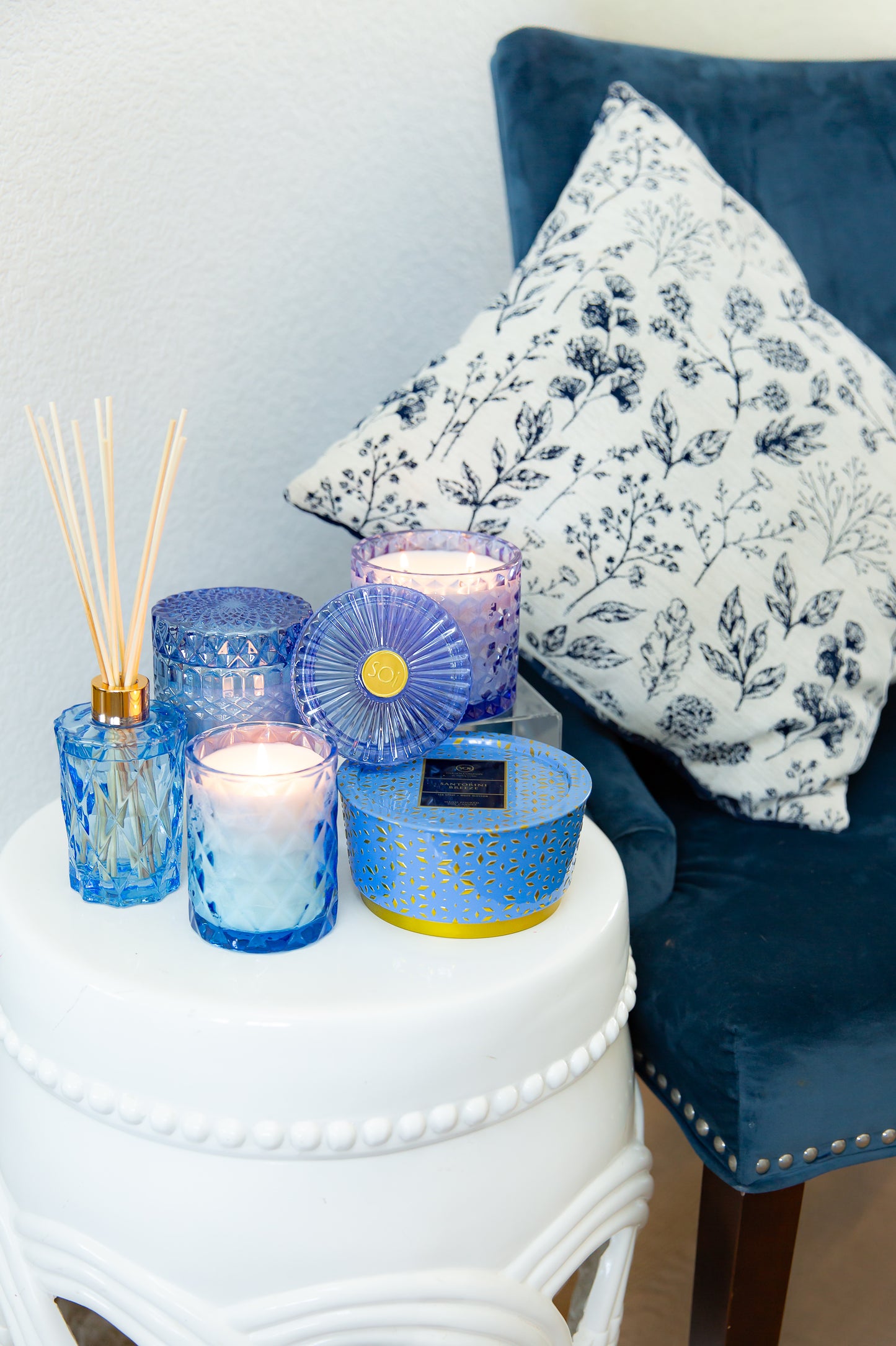 Santorini Breeze | 12oz Shimmer Tin