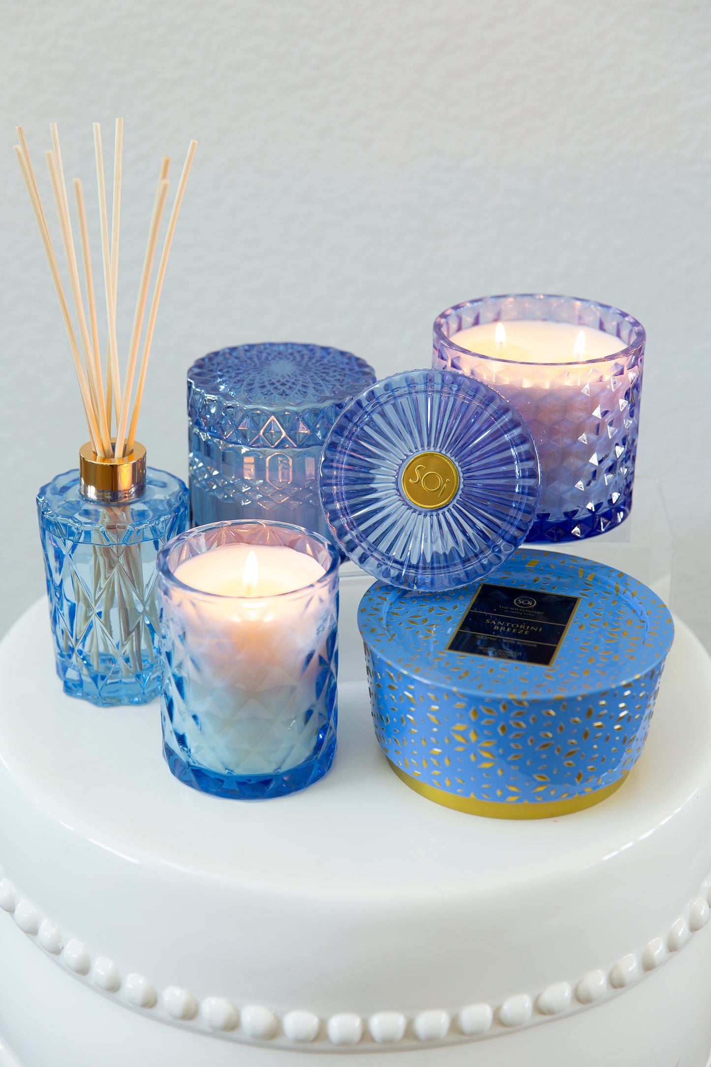 Santorini Breeze | 12oz Shimmer Tin