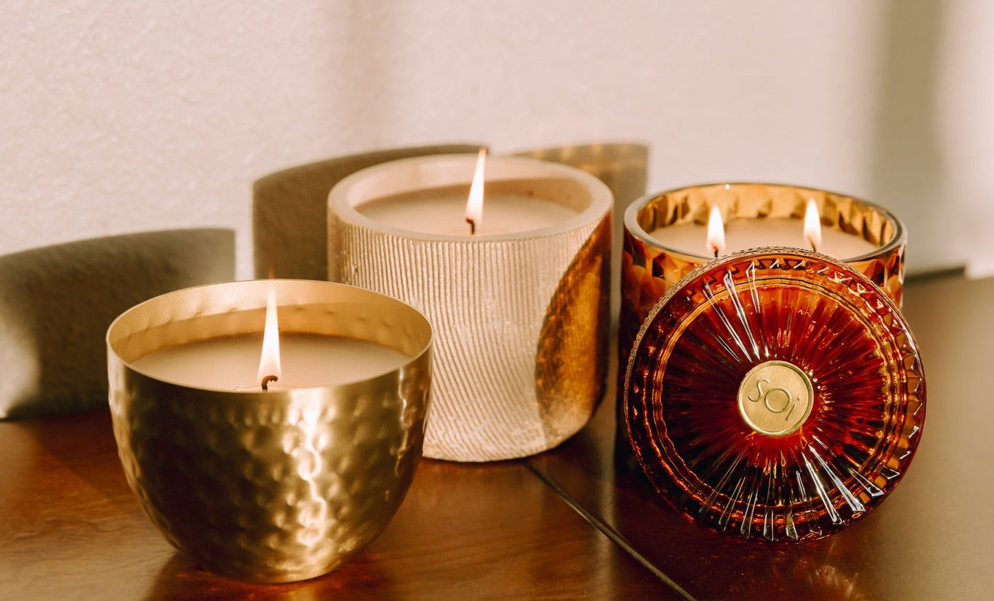 Amber and Teakwood | 14oz Metal