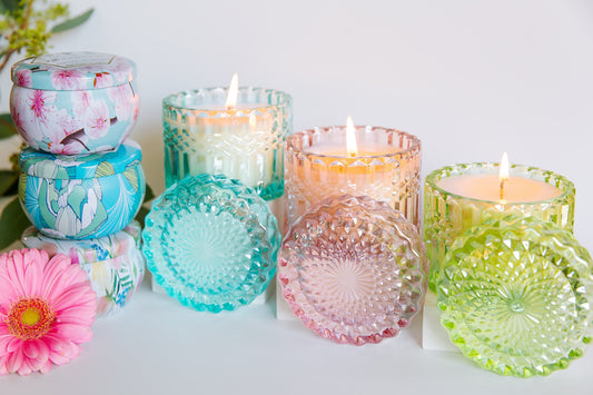 Morning Blooms | 15oz Shimmer Candle