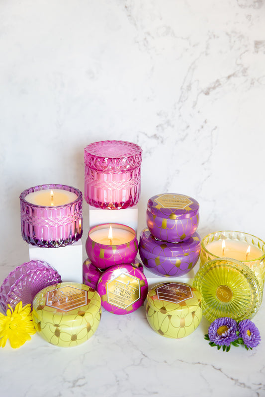 Island Blossom | 8oz Petite Shimmer Candle