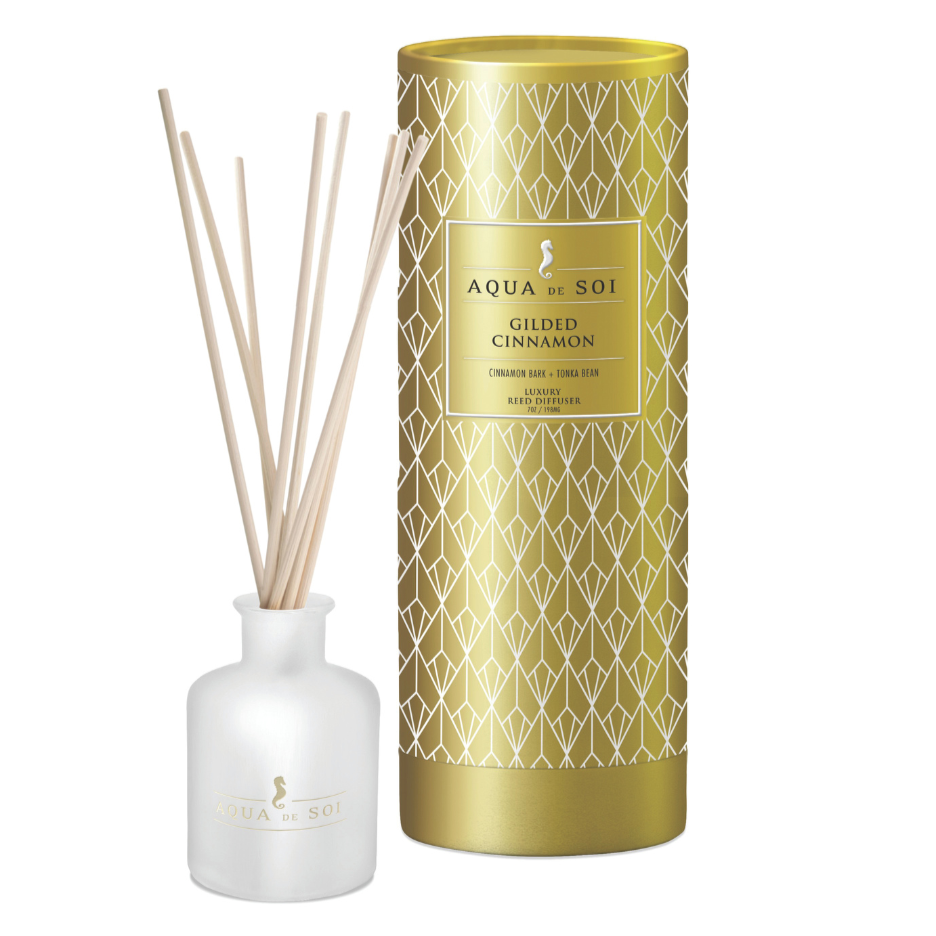 Gilded Cinnamon | 7oz Luxe Reed Diffuser