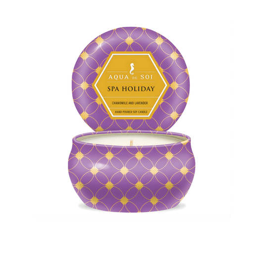 Spa Holiday | 9oz Travel Tin Candle