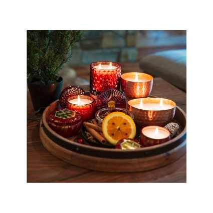 Holiday Spiced Toddy | 15oz Shimmer Candle - Holiday Magic