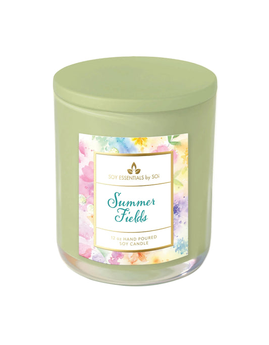 Summer Fields | 12oz Glass Candle - Watercolors Collection