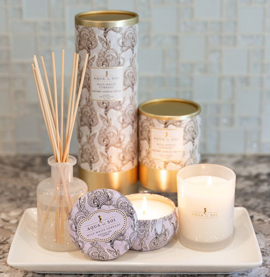 Wild White Currant | 9oz Luxe Box Candle