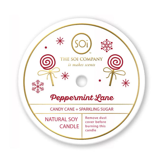 Peppermint Lane | 9oz Lollipop Candle
