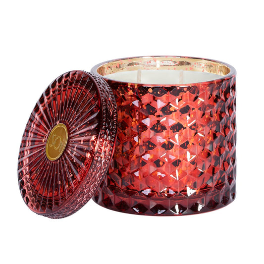 Holiday Spice | 15oz Shimmer Candle - Holiday Magic