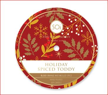 Holiday Spiced Toddy | 18oz Metal Candle - Holiday Magic