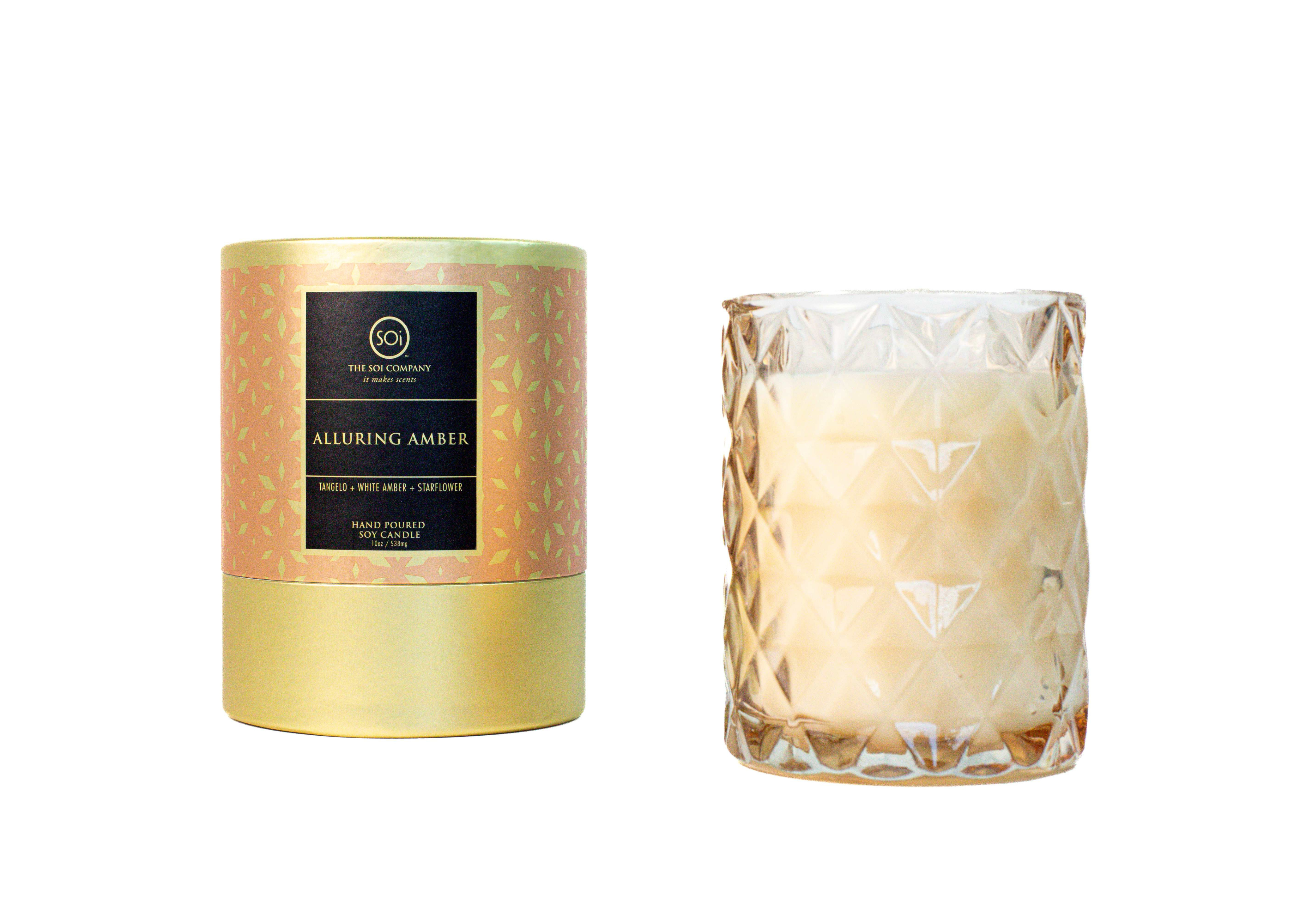 Alluring Amber | 9oz Luxe Box Candle – The Soi Co