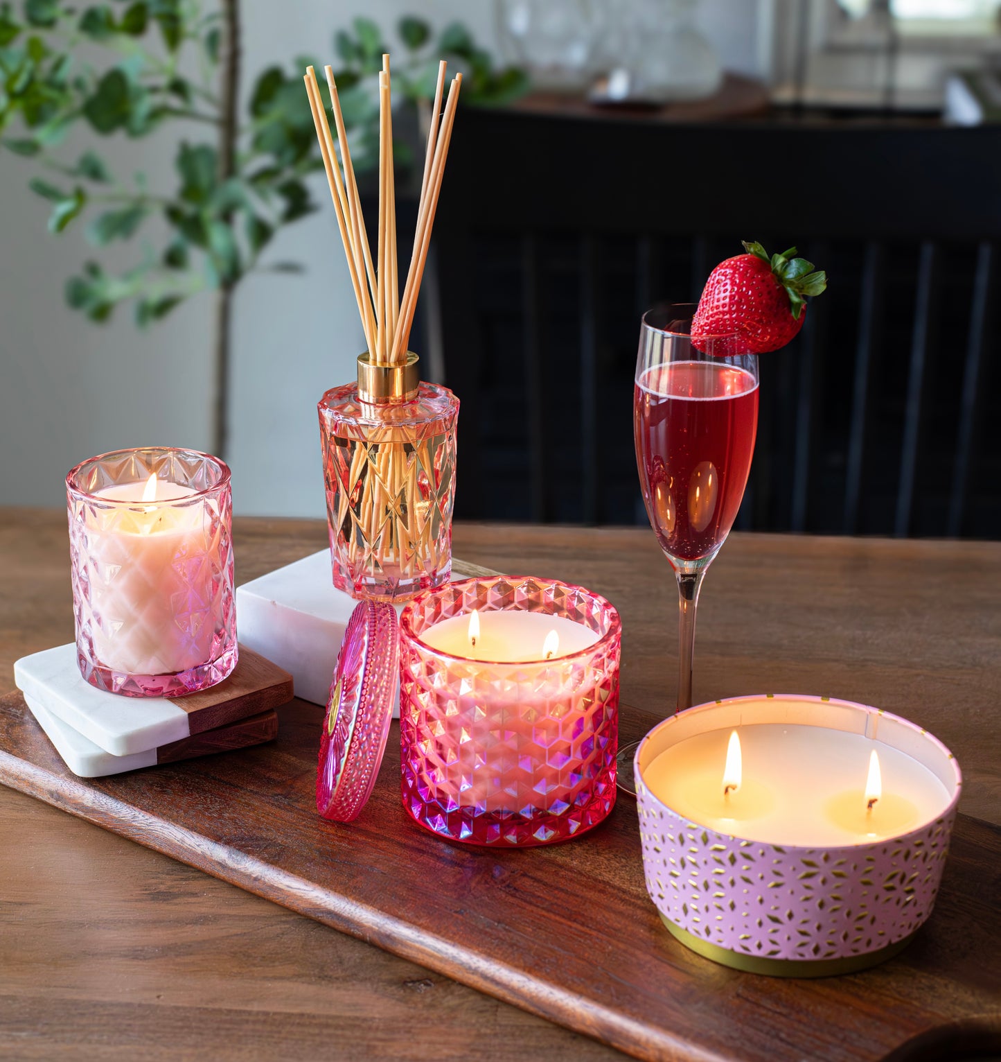Pink Bellini | 9oz Luxe Box Candle