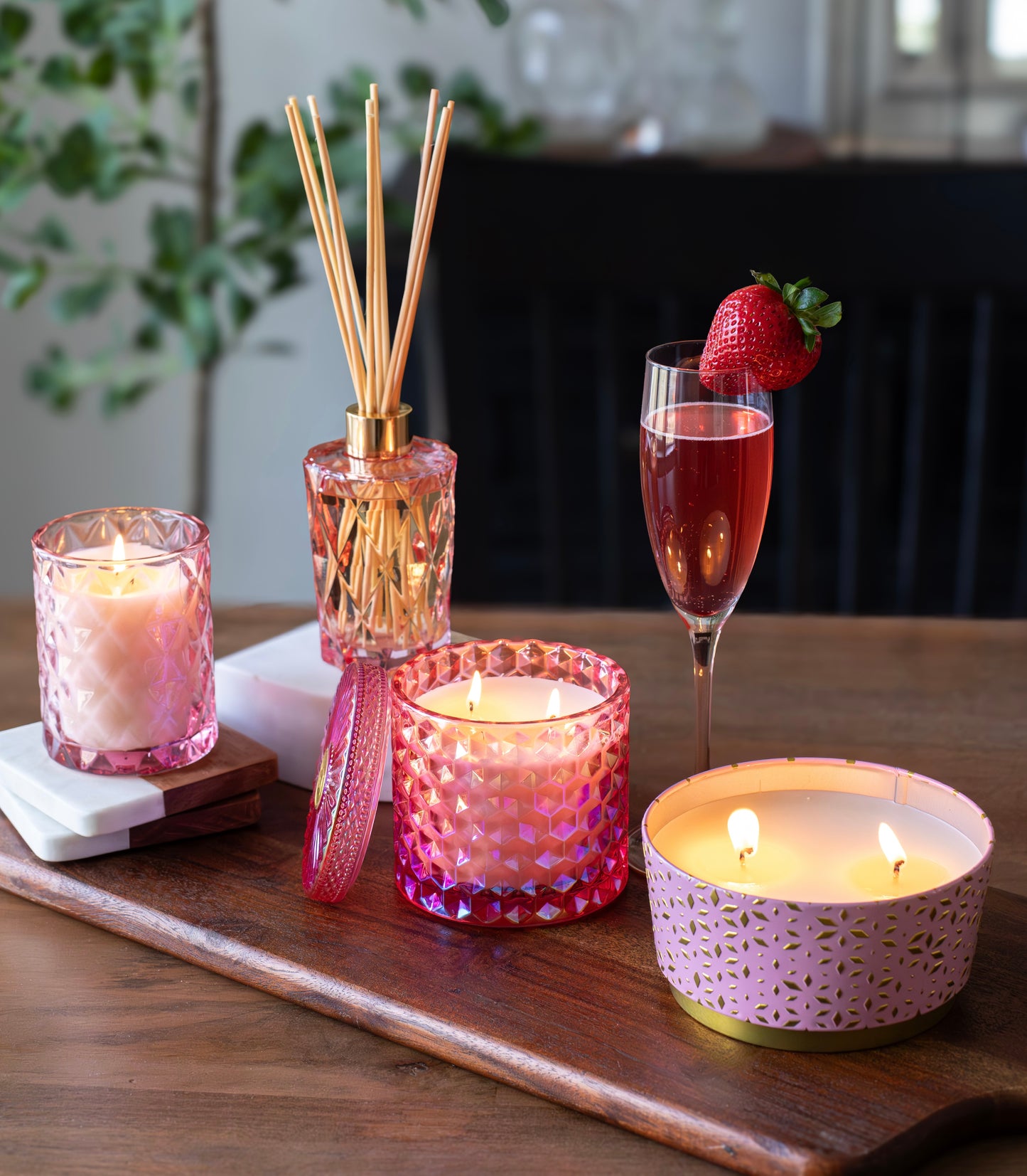 Pink Bellini | 7oz Luxe Reed Diffuser