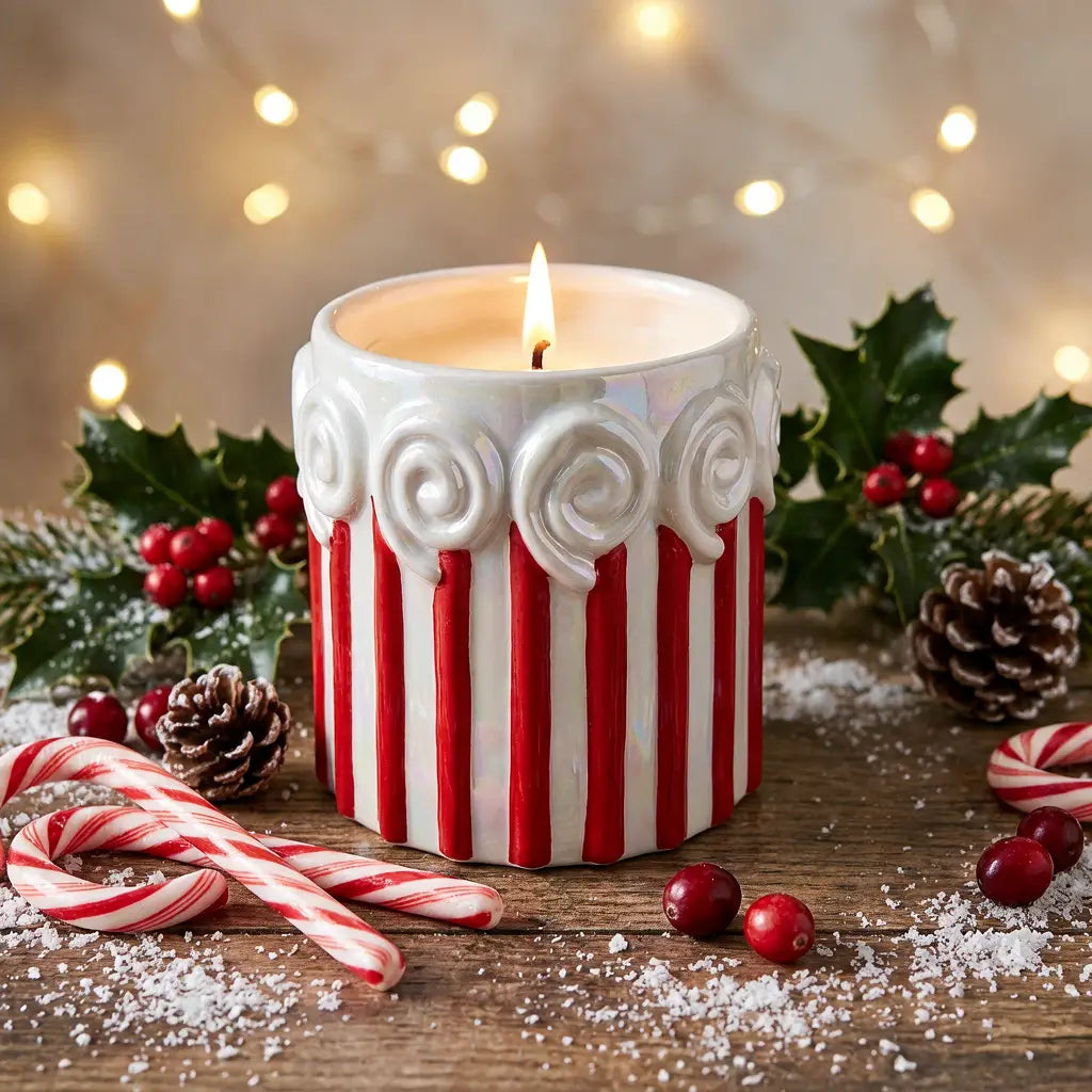 Peppermint Lane | 9oz Lollipop Candle