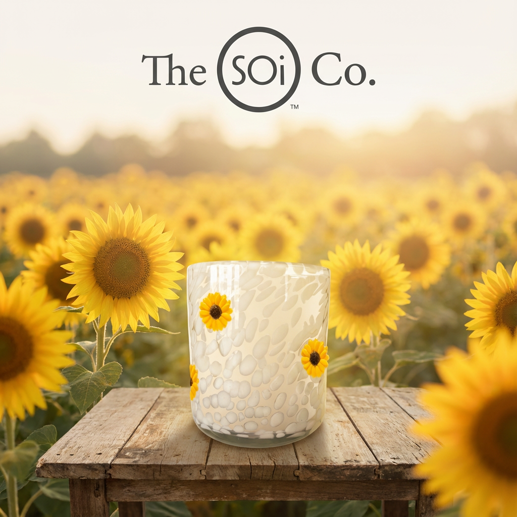 Golden Sunflower | 12oz Icon Candle - Limited Edition