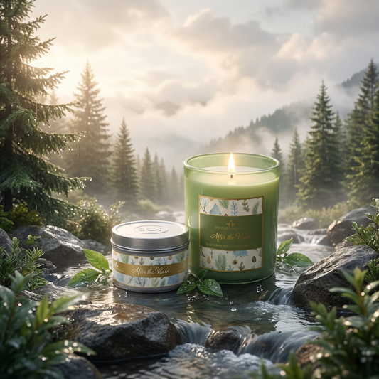 After The Rain | 8oz Tin Candle - Mountain Collection