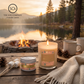 Lakeside Campfire | 12oz Glass Candle - Mountain Collection