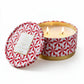 Peppermint Lane  | 12oz Embossed Luxe Tin