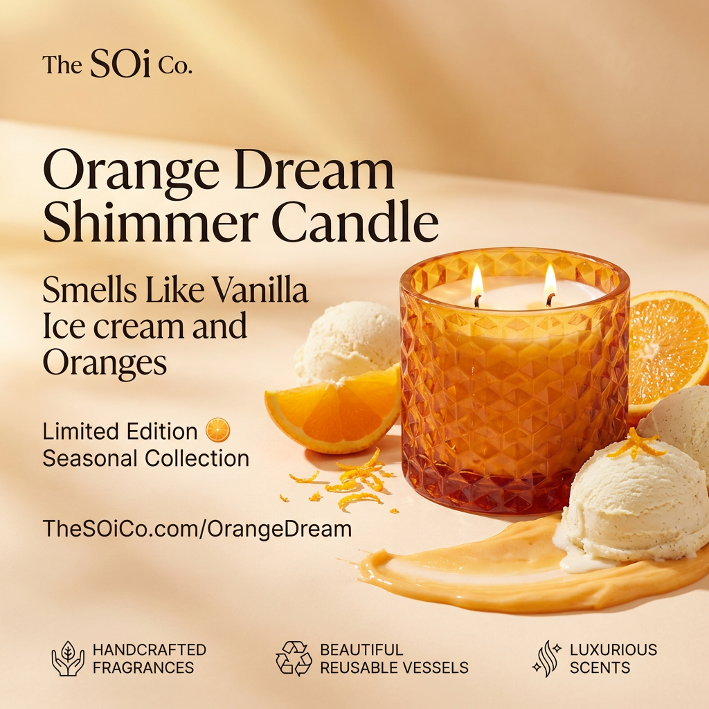 Orange Dream | 15oz Shimmer Candle