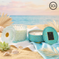 Azure Sands Candle Duo | 15oz Shimmer Candle + 12oz Shimmer Tin Candle