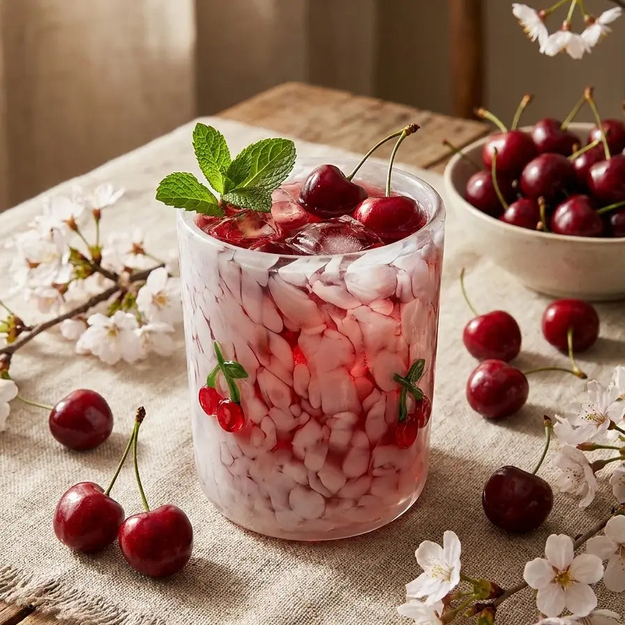 Cherry | 13oz Icon Glass Tumbler - Drinkware Collection