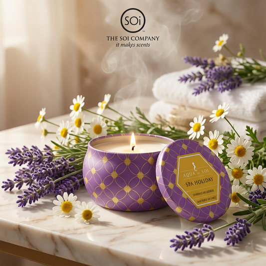 Spa Holiday | 9oz Travel Tin Candle